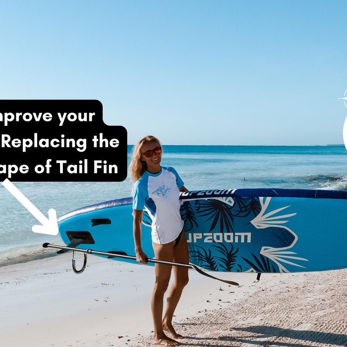 How to Improve your Paddling by Replacing the different shape of Tail Fin