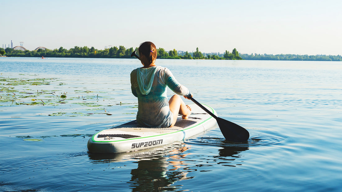 Some introductory skills for playing paddle board