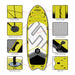18' MULTI-PERSON Stand up paddle board