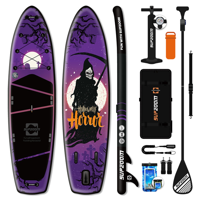 SUPZOOM 10'10" all round double layer Halloween flying witch inflatable paddle board