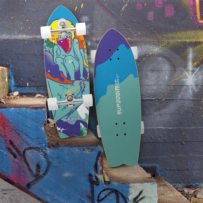 31'' Hey Coblin Surf Skateboard