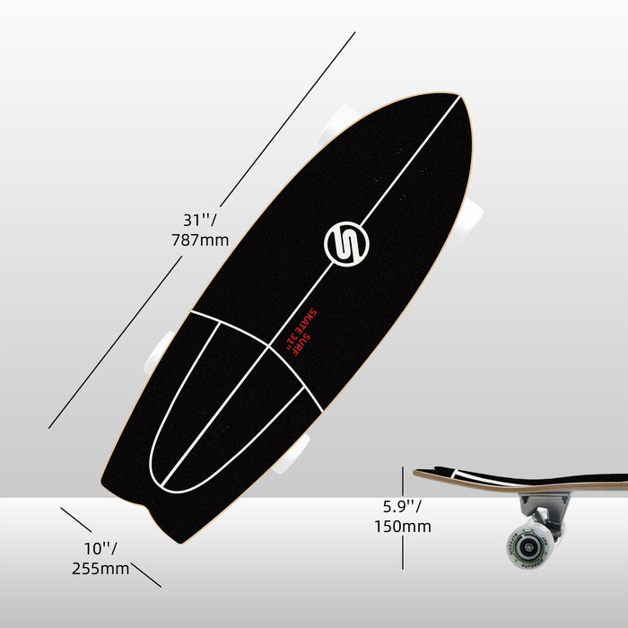 31'' Sandstorm Surf Skateboard