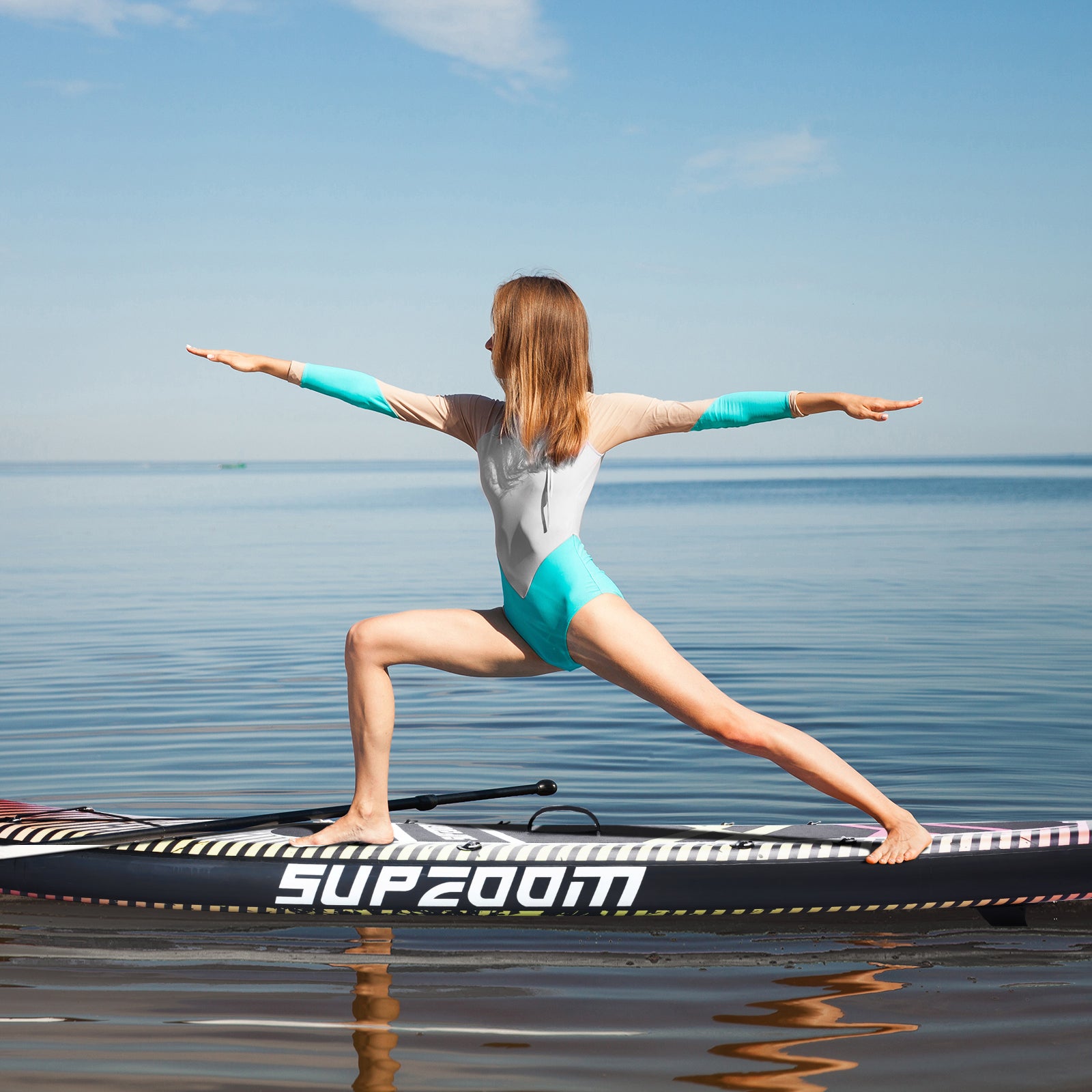 Musician style yoga all round 10'6" foldable paddle board | Supzoom