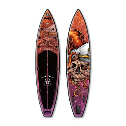 All around 11'10'' Halloween-Skull style inflatable paddle board | Supzoom