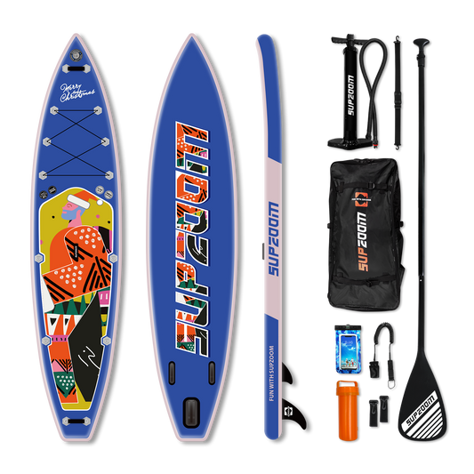 All around 11'10'' inflatable stand up paddle board | Supzoom Christmas elements style