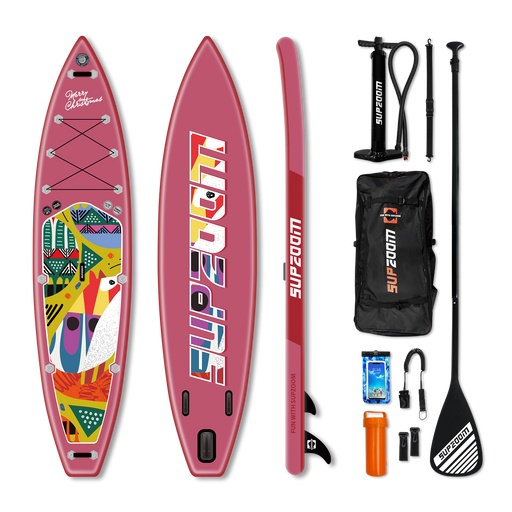 All around 11'10'' inflatable stand up paddle board | Supzoom Christmas style