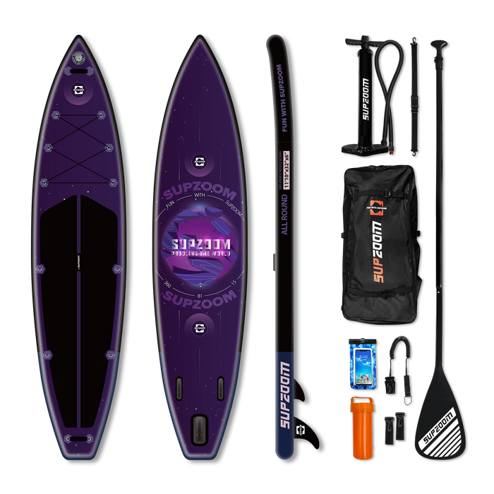 All around 11'10'' inflatable stand up paddle board | Supzoom Exploring Unknown style
