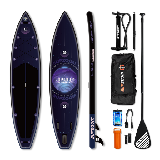 All around 11'10'' inflatable stand up paddle board | Supzoom Exploring the Unknown style