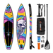 All around 11'10'' inflatable stand up paddle board | Supzoom Fashion Skull style