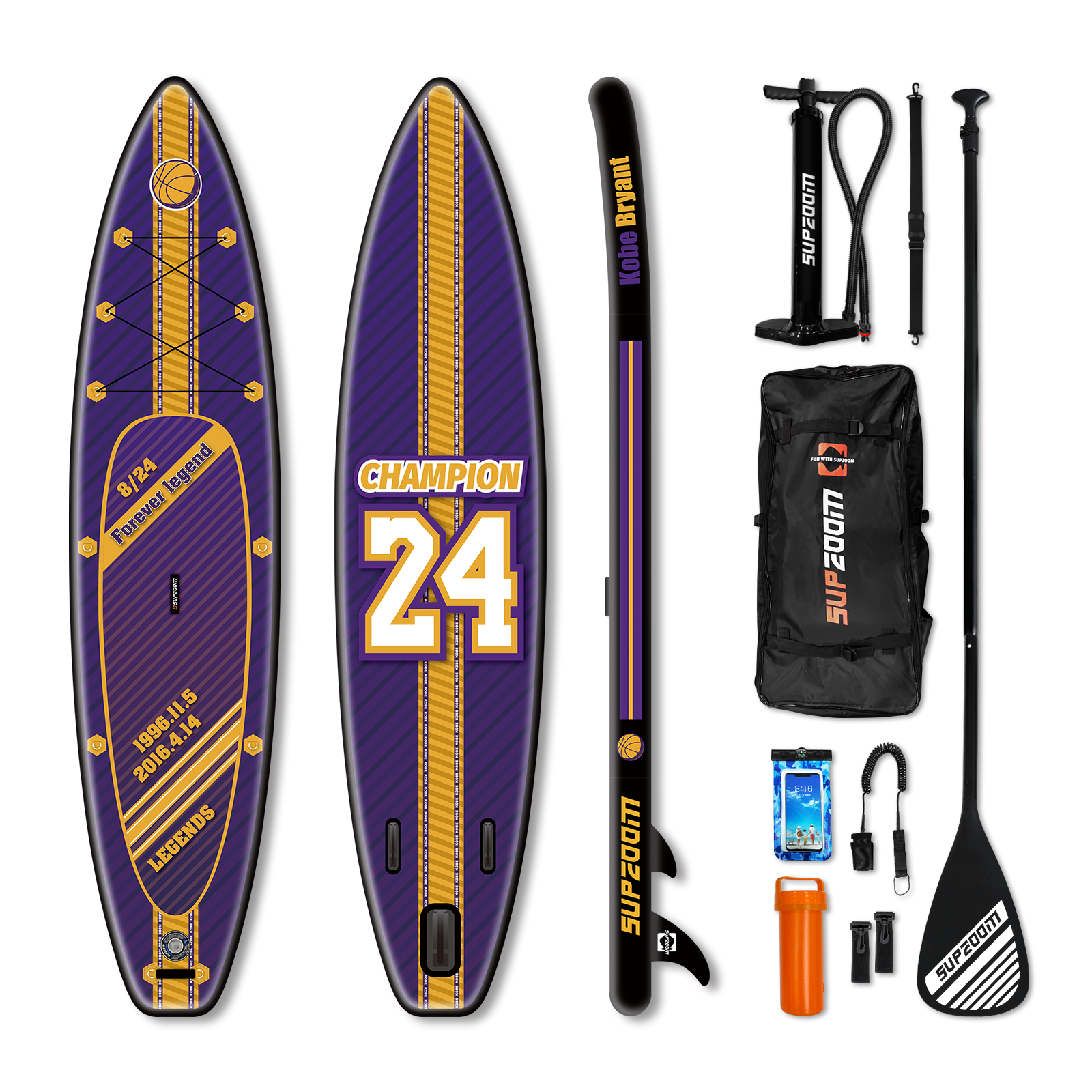 All around 11'6''  inflatable stand up paddle board | Supzoom classic style