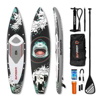 All around 11'6'' inflatable stand up paddle board | Supzoom shark style