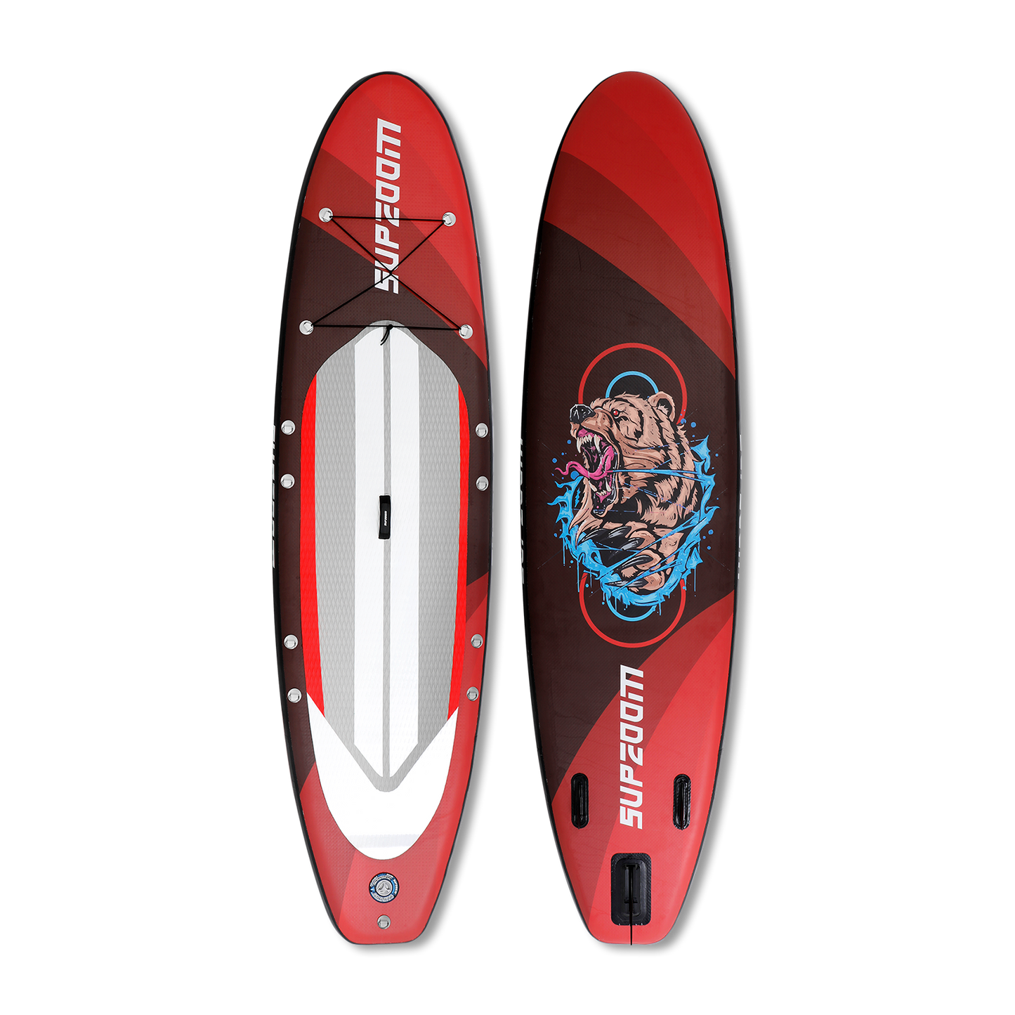 All round 10'6" crazy bear inflatable paddle board | Supzoom