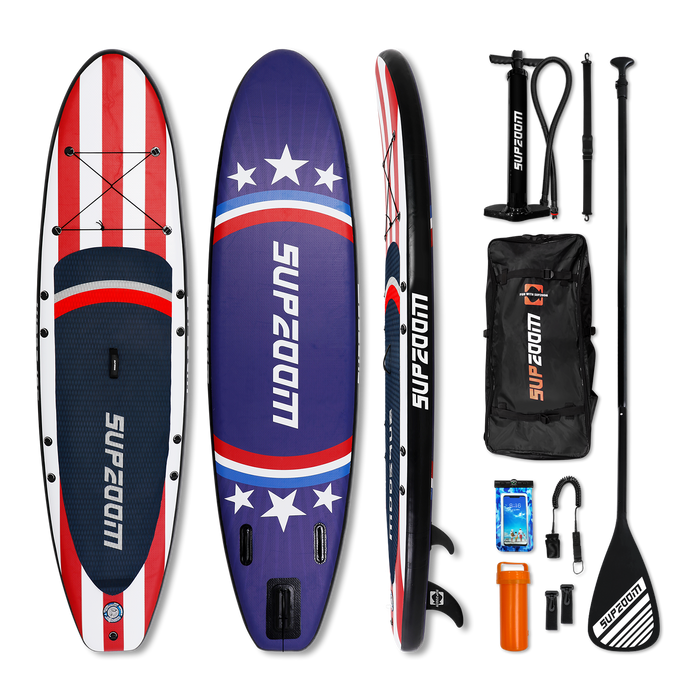 All round 10'6" inflatable stand up paddle board | Supzoom big star style