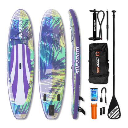 All round 10'6" inflatable stand up paddle board | Supzoom scenery style
