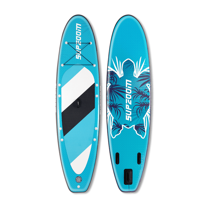 All round 10'6" long turtle inflatable paddle board | Supzoom