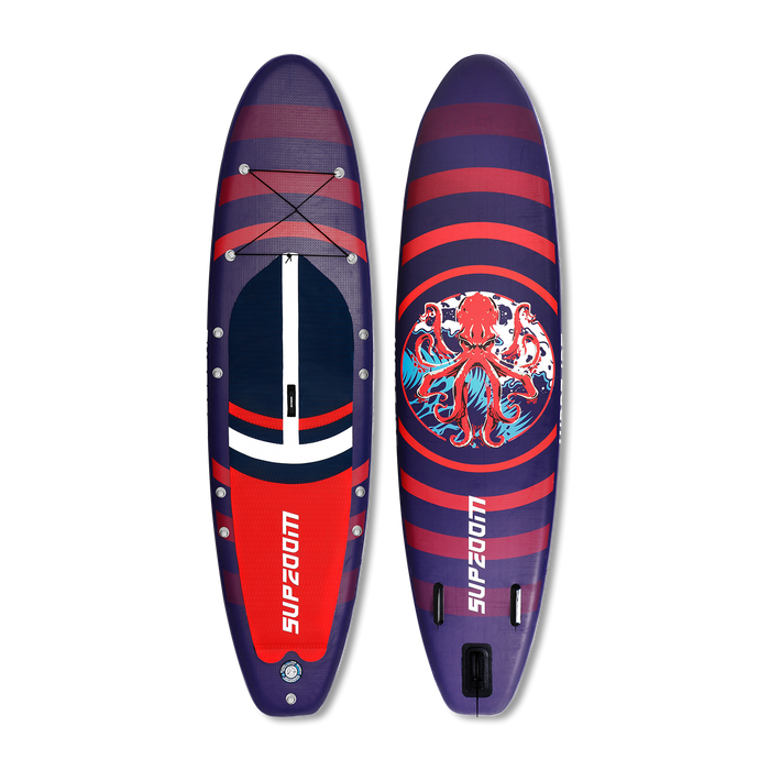 All round 10'6" octopus style inflatable paddle board | Supzoom