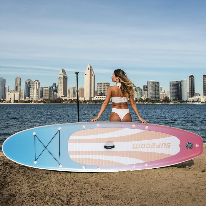 10'6"all-round light blue inflatable paddle board｜Supzoom
