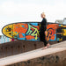 Graffiti style all round 10'6" foldable paddle board | Supzoom
