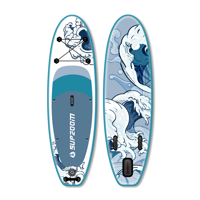 Kids 8' wave style inflatable paddle board | Supzoom