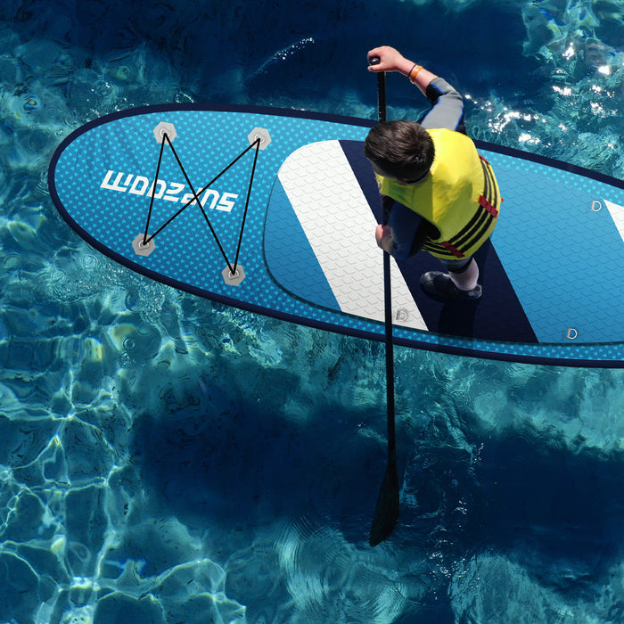 Sea turle style Kids 8' foldable paddle board | Supzoom