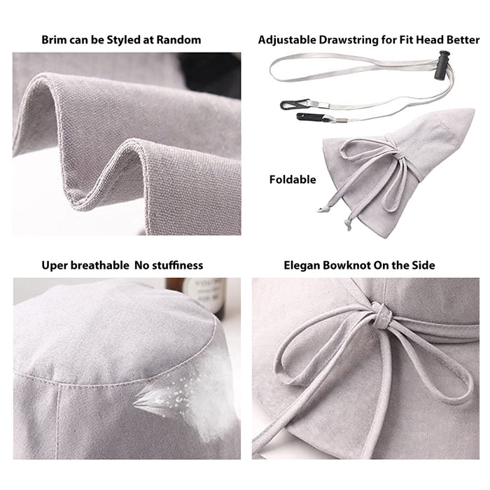 Pliable Shapeable Coton Réglable Jugulaire Plage Soleil Protection Chapeau | SUPZOOM