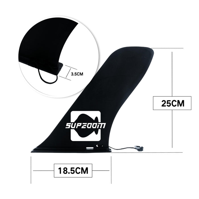 Strong Easy To Install Inflatable Paddle Board Big Slide In Swept-Back Fin | Supzoom