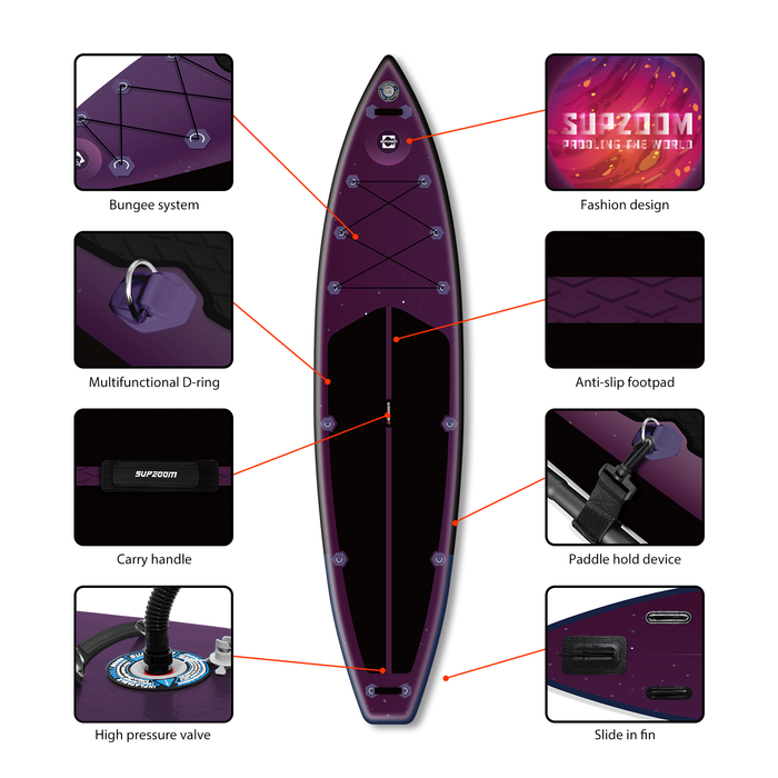 The details of Explorer style all around 11'10'' sup | Supzoom