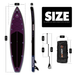 The size of all around 11'10'' paddle board | Supzoom Explorer style