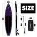 The size of all around 11'10'' paddle board | Supzoom Exploring Unknown style
