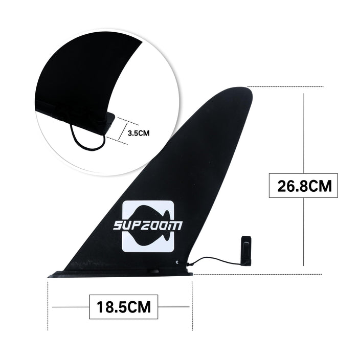 Strong Easy To Install Inflatable Paddle Board Big Slide In Upright Fin | Supzoom