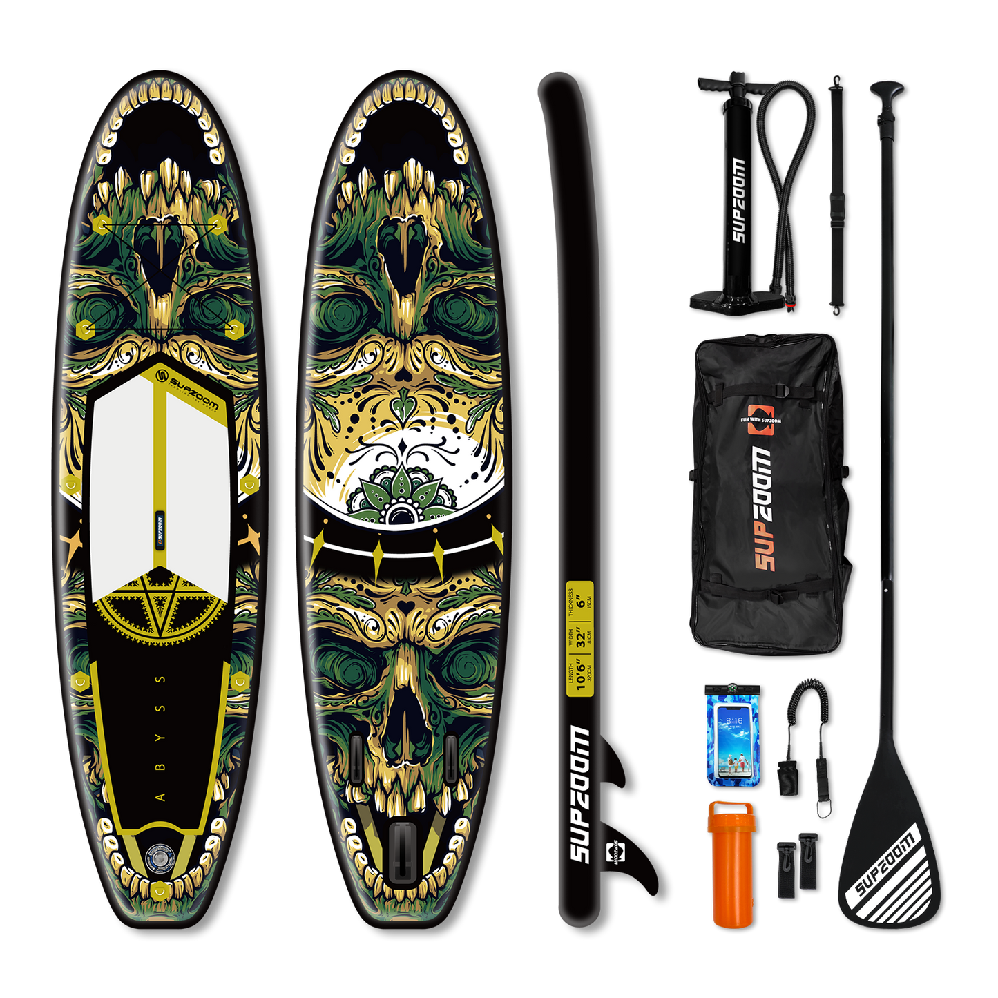 10'6" Abyss all round Inflatable stand up paddle board｜Supzoom