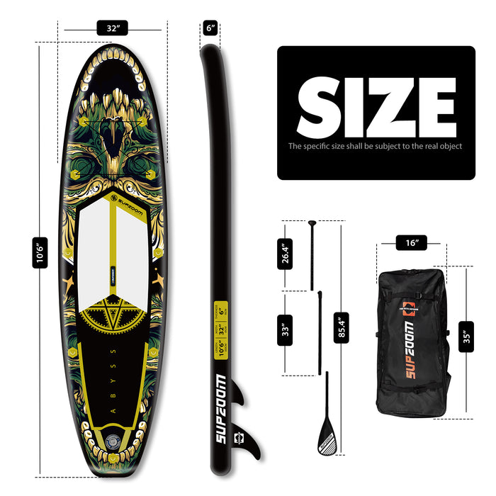 10'6" Abyss all round Planche de stand up paddle gonflable｜Supzoom