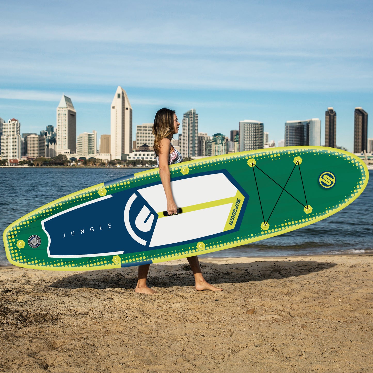 10'6" all round jungle inflatable paddle board｜Supzoom