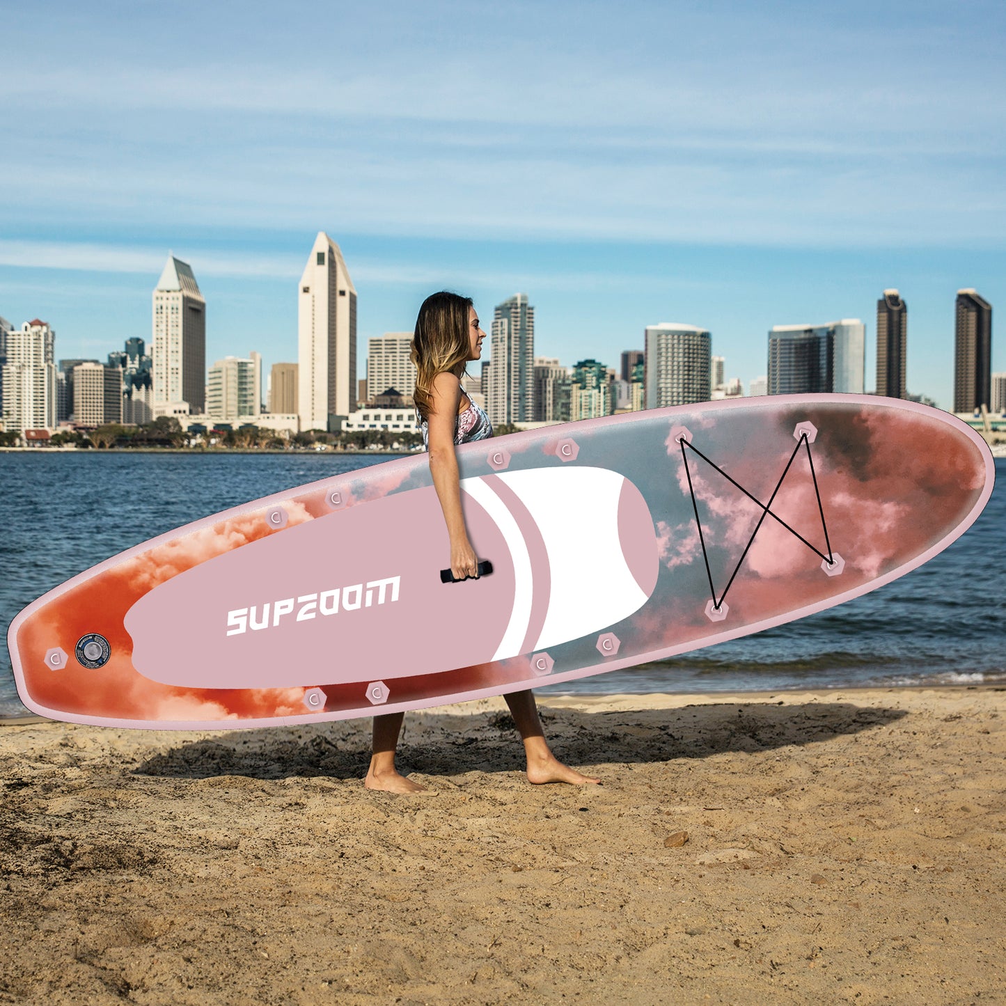 10'6" all round fire cloud inflatable paddle board｜Supzoom