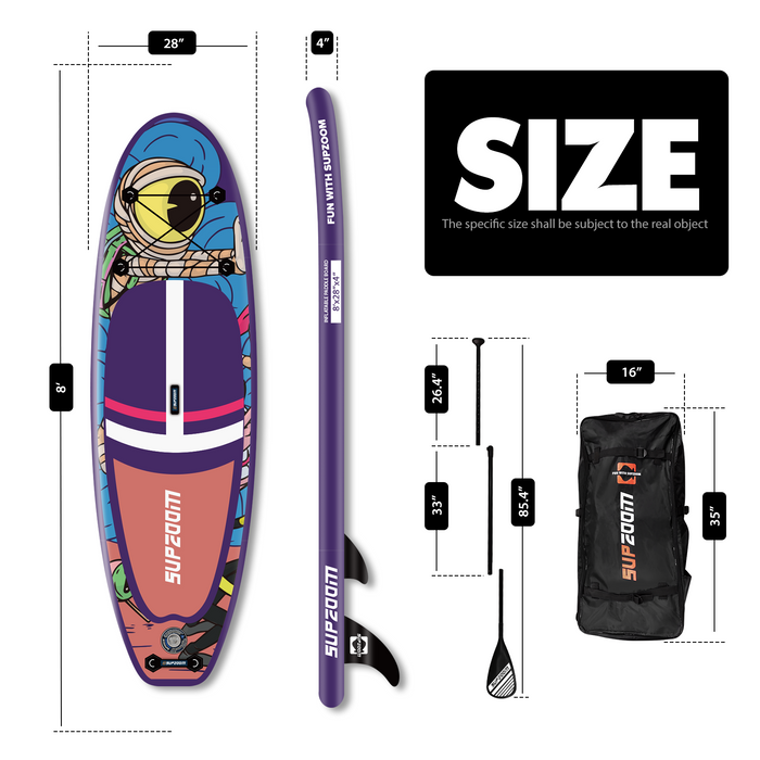 8' Children's Paradise Inflatable Paddle Board | SUPZOOM